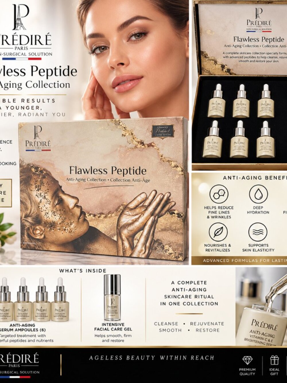 PRÉDIRÉ PARIS FLAWLESS PEPTIDE COLLECTION